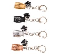 4 PCS Pendente Di Urna Per Animali Domestici Ciondolo Memoria Con