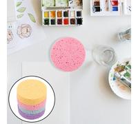 4 Pcs Pennelli Rotondi in Spugna Per Dipingere Spugne Pulire Il Pennello