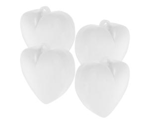 4 Pcs Peso A Forma Di Cuore Pesi Per Palloncini Arredamento La Doccia Bambini