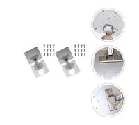 4 Pcs Piastra Di Riparazione Della Cerniera Kit Fissaggio Cerniere Armadio