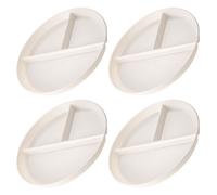 4 Pcs Piastra Scomparti Bambino Piatto Piano Diviso Piatti Piani Divisi