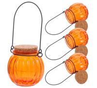 4 Pcs Piatto Di Caramelle Halloween Bottiglia Con Tappo in Sughero