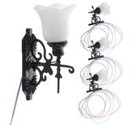 4 Pcs Piccola Lampada Decorativa Decorazione Del Tavolo Color Sabbia