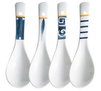 4 Pcs Piccolo Cucchiaio Di Ceramica Da Minestra Cucina Servire Il