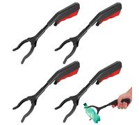 4 PCS Pinza Raccogli Rifiuti,Pinza Bastone,28cm Portatile Pinza Telescopica Corte,Raccoglitore di Immondizia per Utilizzato per il recupero quotidiano degli oggetti,Adatto Ad Anziani e Bambini