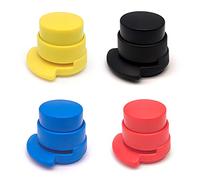 4 Pcs Pinzatrice Senza Punti Portatile Mini Cucitrice Carta per Ufficio Casa Scuola