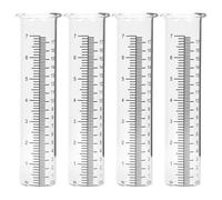 4 Pcs Pluviometro Da Giardino Misuratore Pioggia Caduta Con