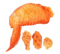 4 Pcs Pollo Fritto Artificiale Per L'esposizione Del Ristorante Di Artificiali