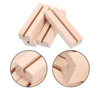 4 Pcs Porta Calendari in Legno Supporto Per Il Titolare Dell'immagine