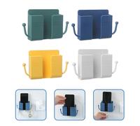 4 Pcs Porta Cellulare Da Muro Supporto Per Telefono Parete Remoto Organizer