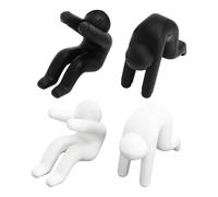 4 PCS Porta Coperchi Pentole in Silicone Antiebollizione, Alzacoperchi per Pentole, Riduci Gli Sfogamenti, Portacoperchi da Cucina Ppoggia Posate Poggiaposate da Tavolo Utensili Cucina Silicone