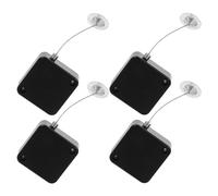 4 Pcs Porta Filo in Acciaio Inossidabile Supporto Per Lucchetto Retrattile