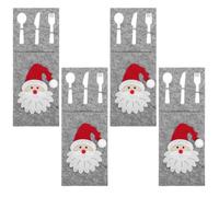 4 Pcs Porta Posate Buste Portaposate Borse Per Argenteria Cucchiai Forchette