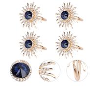 4 Pcs Porta Tovaglioli Da Tavola Anelli Decorazione Della Pranzo