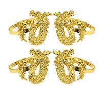 4 Pcs Porta Tovaglioli Decorativi Anelli Da Pranzo Portatovaglioli