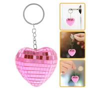 4 Pcs Portachiavi Mini Decorazioni Per La Casa Con Palla Da Discoteca