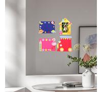 4 Pcs Portafoto Da Appendere Frame Poster Cornici Per Immagini Appese