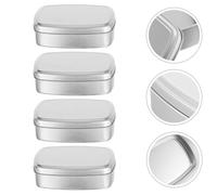 4 Pcs Portasapone Da Viaggio Contenitore Crema Barattolo Di Caramelle