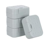 4 Pcs Portasapone Da Viaggio Di Plastica Contenitore Portatile Per Saponetta