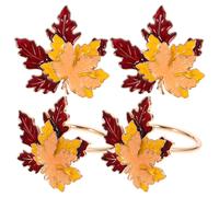 4 Pcs Portatori Di Tovaglioli Per Banchetti Decorazioni Autunnali