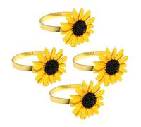 4 Pcs Portatovaglioli Fiore Impostazioni Della Tabella Matrimonio