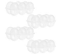 4 Pcs Portauova Di Plastica Protettore Delle Da Frigorifero Gallina