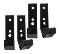 4 Pcs Power Rack Supporto Per Bilancieri Portabilanciere Da Muro Aggancio