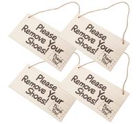 4 Pcs Promemoria Per L'ingresso Non Disturbare Cartello Porta Appeso Della