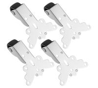4 Pcs Puleggia Di Caduta Della Porta Ruota Supporto Silenziosa Per Sotto