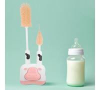 4 Pcs Pulisci Borraccia Spazzola Detergente Per Biberon Stendibiberon