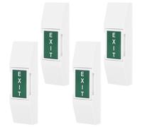 4 Pcs Pulsante Di Uscita Dal Cancello Controllo Dell'accesso Alla Porta