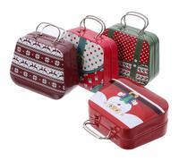 4 Pcs Regali Per Bambini Candy Box Uomo Bambino Grandi Calze Natale