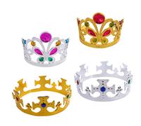 4 PCS Regalini Festa Corona Di Plastica Vesti Le Corone Del Partito