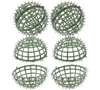 4 Pcs Scaffale Per Palline D'erba Telaio Gabbia Topiaria Portafiori