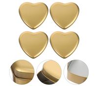 4 Pcs Scatola Caramelle Scatolina Forma Di Cuore Porta Scatole Biscotti