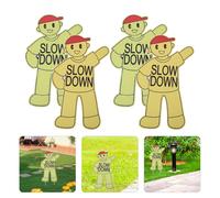 4 Pcs Segnale Di Avvertimento Per La Sicurezza Dei Bambini Cartelli Stradali