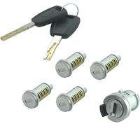 4 Pcs Serrures Portes Barillets + 1 Pcs Neiman per F-T 500 Panda Doblo Punto Rom