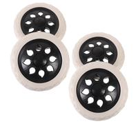 4 Pcs Shopping Cart Replacement Wheels Ruote Per Trolley Carrello Portapacchi