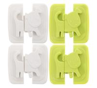 4 Pcs Sicurezza Dell'armadio Blocco Per Bambini Armadietti Lucchetto Blocchi