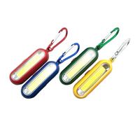 4 Pcs Simpatica Torcia Portachiavi Mini Elettrica Flashlight Zaino Taschia Di