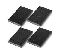 4 Pcs Soft Black Foam Sanding Pads Interface Sander Backing Pad for Festool RS400 LS130 Sander