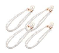 4 Pcs Soluzione Per Il Controllo Delle Tende Legacci Tieback Flessibile Cinghie