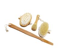 4 Pcs Spazzola Lava Schiena Da Doccia Bagno Per Il Corpo Della Manico Lungo