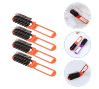 4 Pcs Spazzola Portatile Per Capelli Pettine Riparato Pelo Tascabile