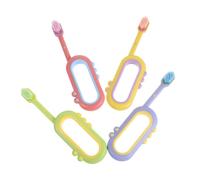 4 Pcs Spazzolino Per La Cura Delle Gengive Bambino Pennello Pulizia
