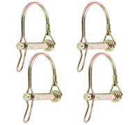 4 Pcs Spilla Da Balia Perno Di Bloccaggio Del Rimorchio Gancio Traino
