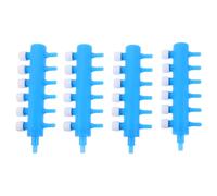 4 Pcs Splitter Distributore Del Flusso D'aria Ossigeno Serbatoio Pesce