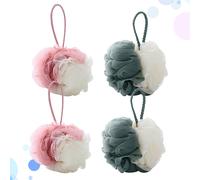 4 Pcs Spugna Da Bagno in Luffa Per La Doccia Quotidiana Spazzola Spugne