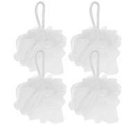 4 Pcs Spugna Di Luffa Naturale Spugne Da Bagno Washloth Esfoliante Palla Doccia