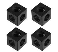 4 Pcs Squadretta Angolare Connettore Del Profilo Di Estrusione in Alluminio